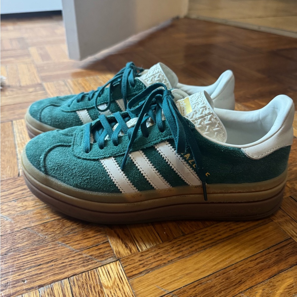 Green Platform Adidas Gazelle